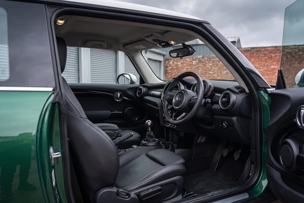 MINI Cooper S 3-Door Sport Manual interior, looking across from the driver's side